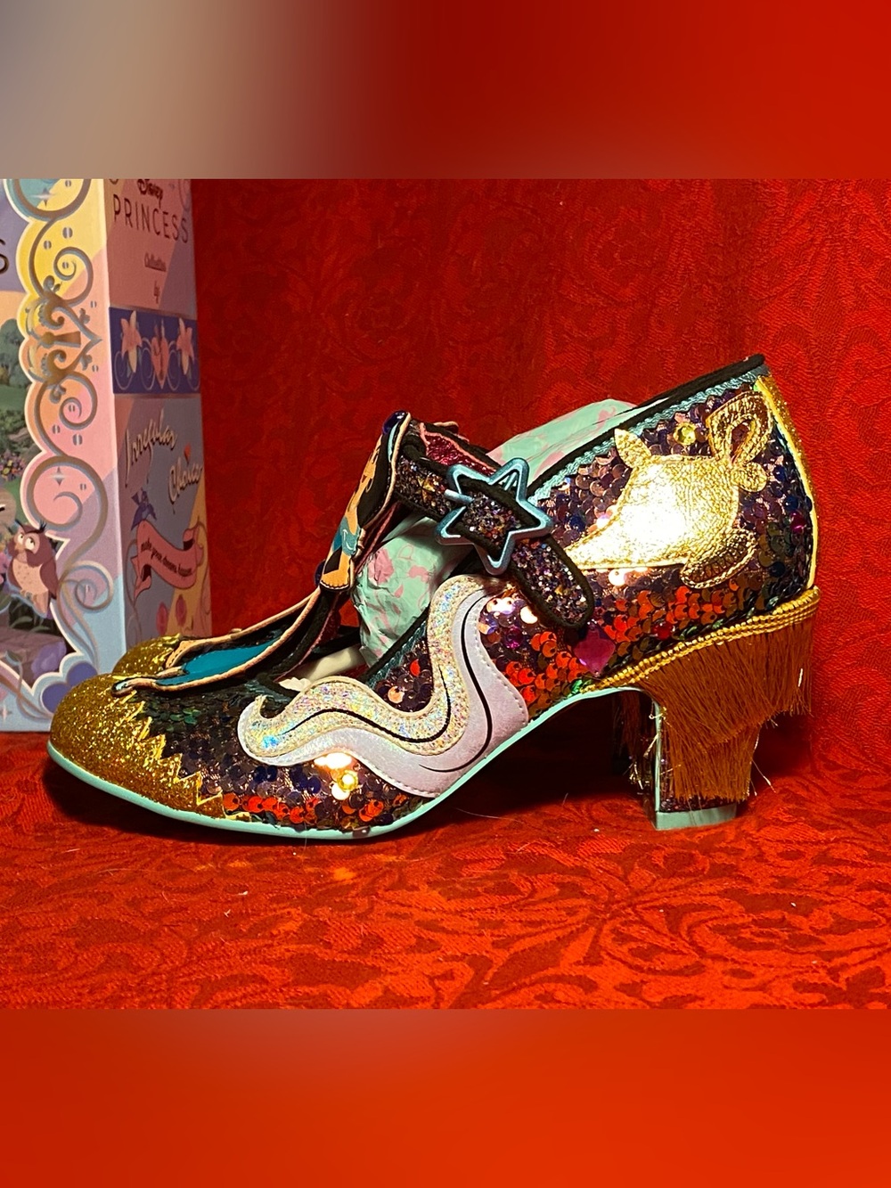 Irregular Choice Disney Princess Collection,”Jasmine,A Whole New World” in box,8 - Picture 10 of 16